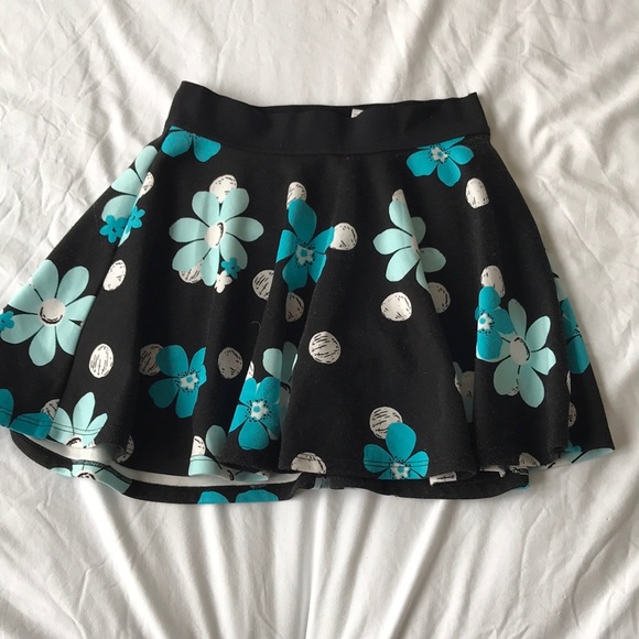Girls floral skater skirt - Picture 1 of 4